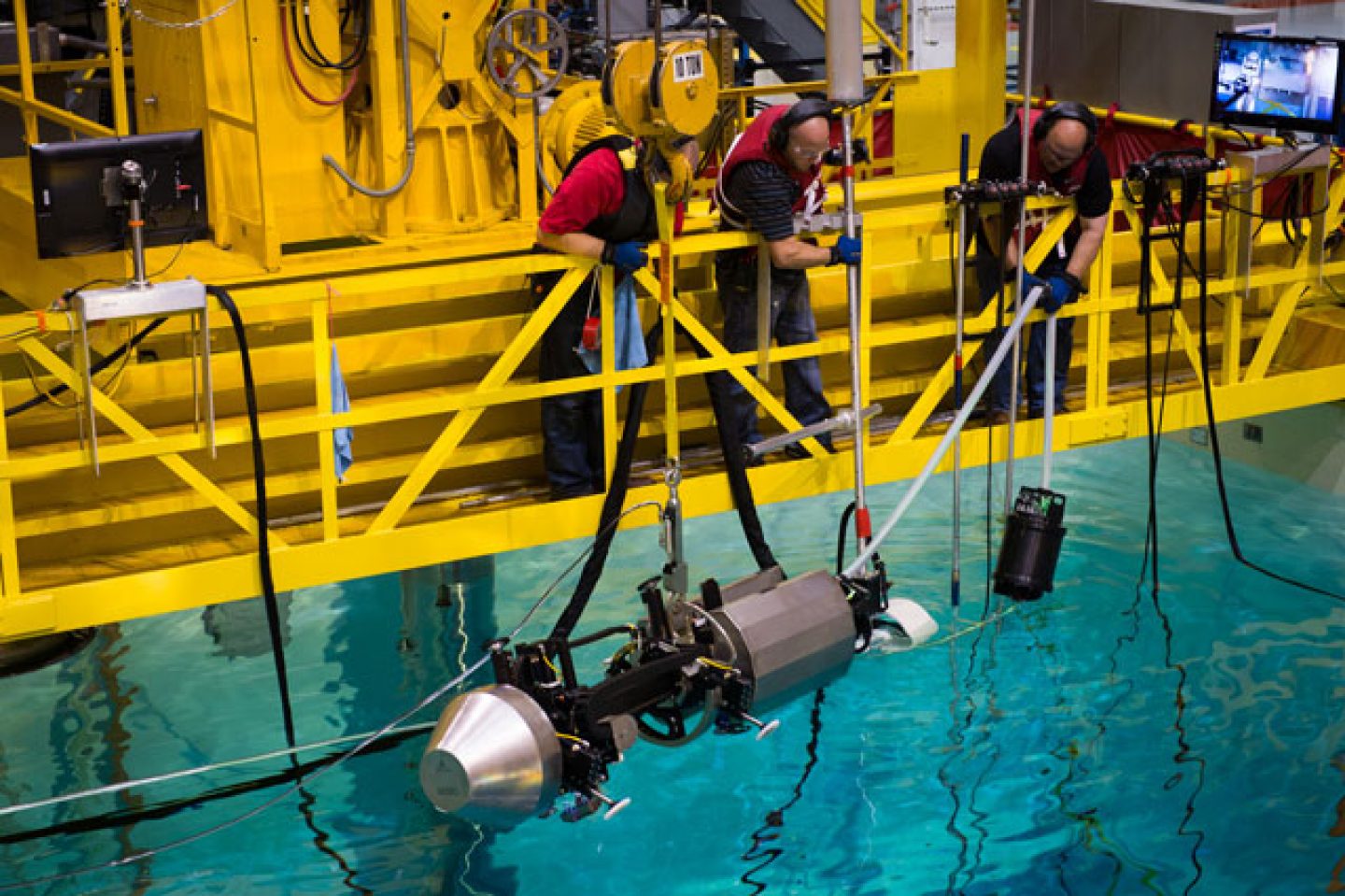 NEMO, in vessel inspection. Technical Training Center, Lynchburg