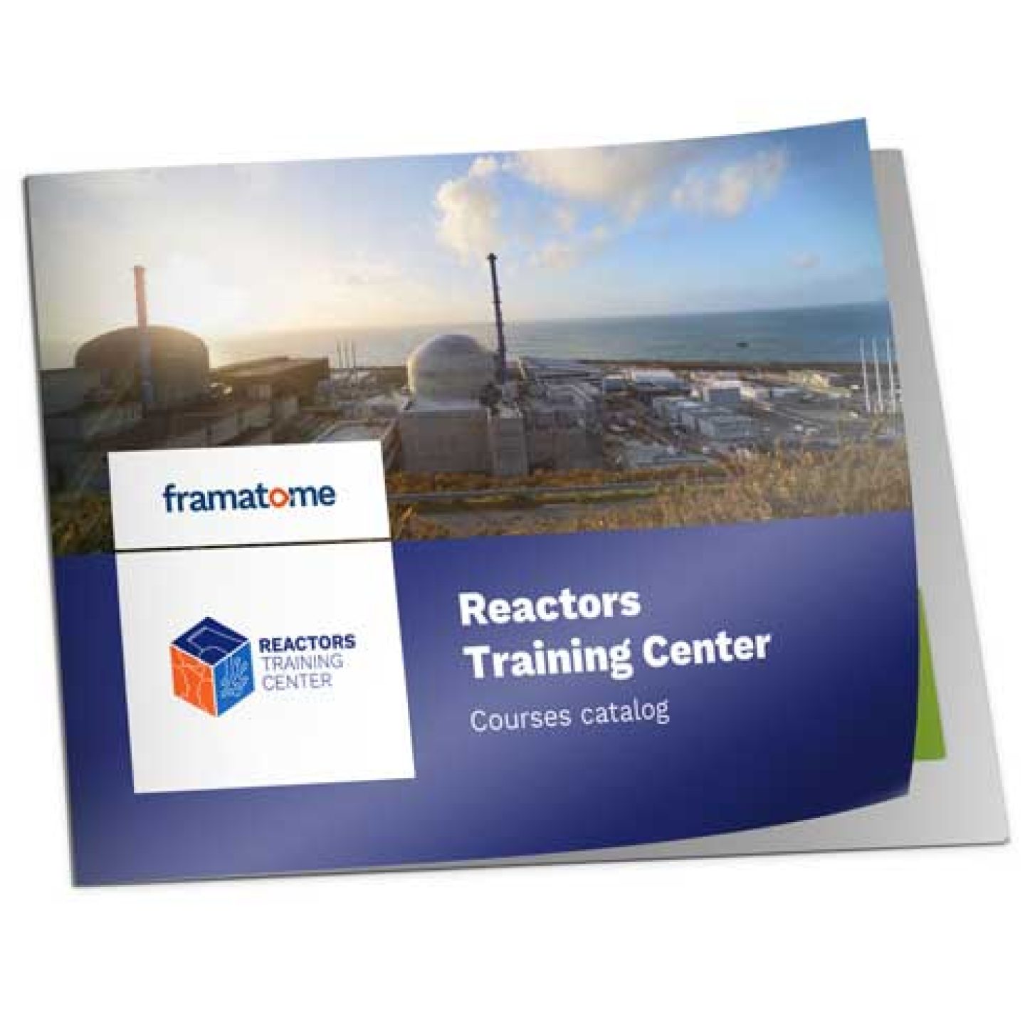 Cover of the catalog of Reactors training center