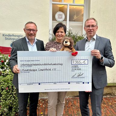 Spende von Framatome ANF Lingen unterstützt Kinderhospiz Löwenherz