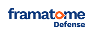 The logo of the new brand Framatome Defense